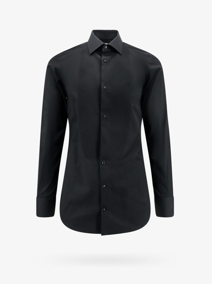 Dolce & Gabbana Gold Cotton Shirt