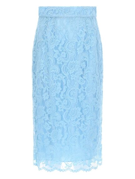 Dolce & Gabbana GONNA A TUBINO IN PIZZO