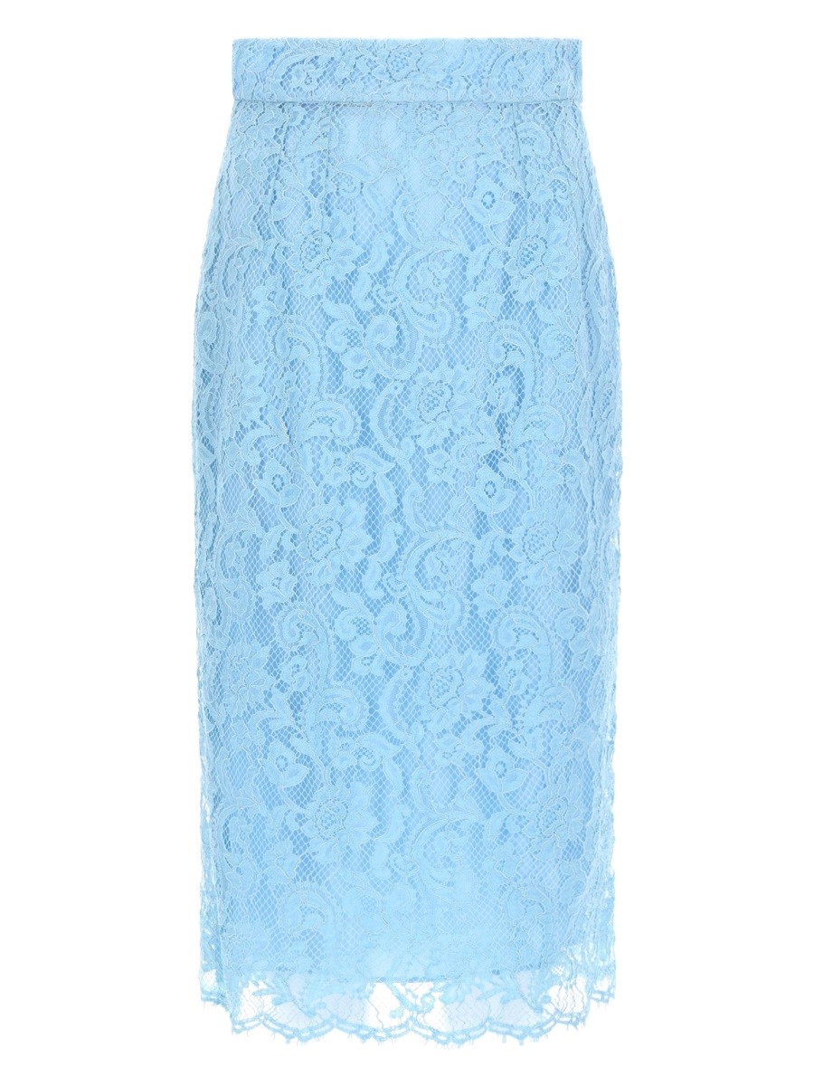Dolce & Gabbana GONNA A TUBINO IN PIZZO