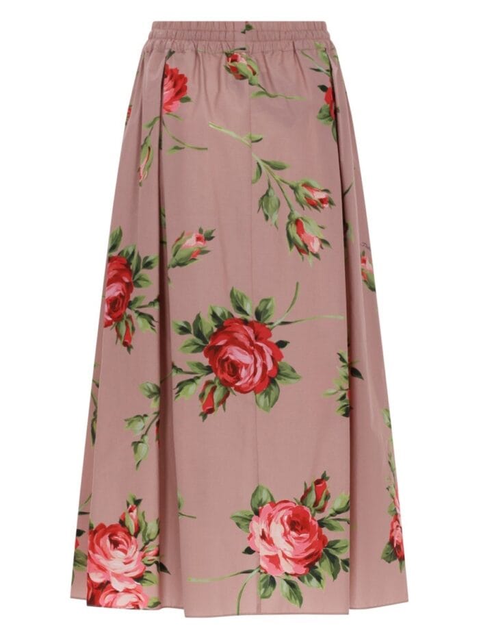 Dolce & Gabbana GONNA MIDI CON STAMPA