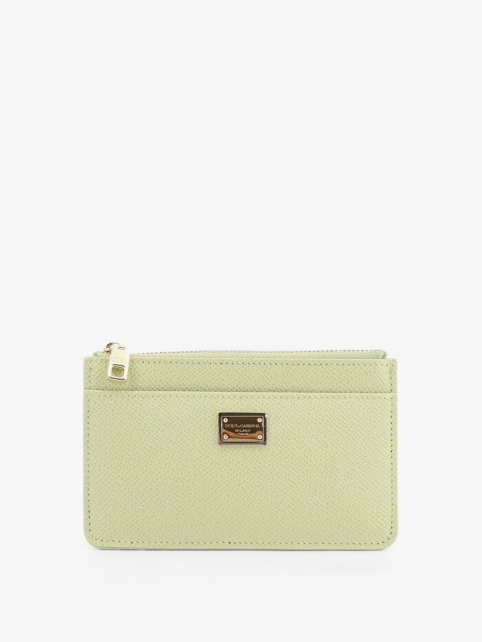 Dolce & Gabbana Hammered Leather Card Holder