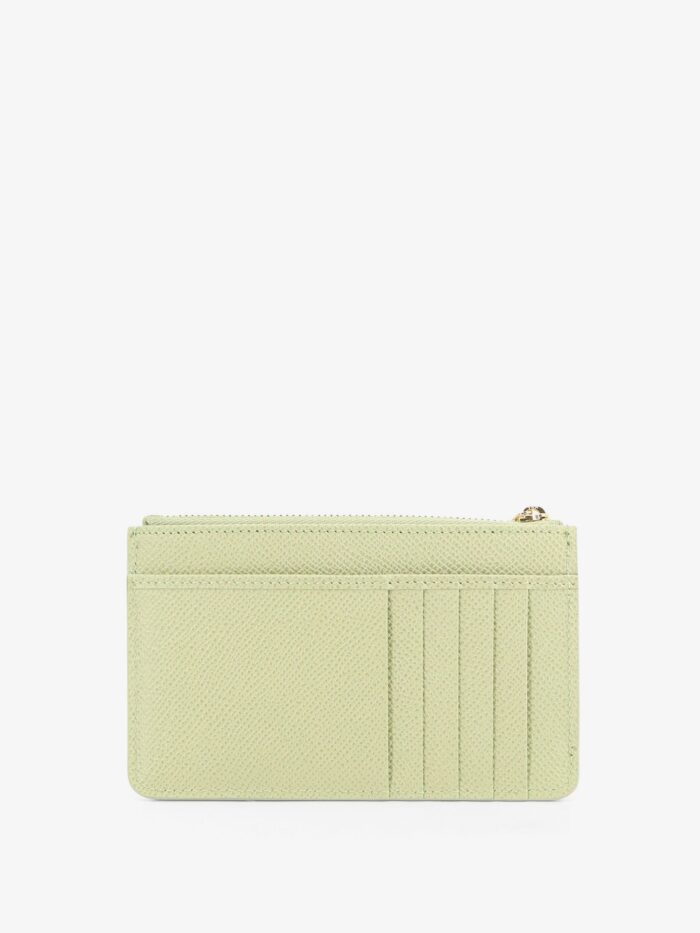 Dolce & Gabbana Hammered Leather Card Holder