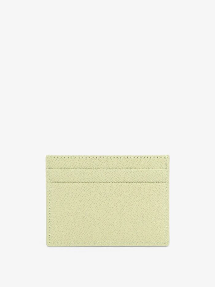 Dolce & Gabbana Hammered Leather Card Holder