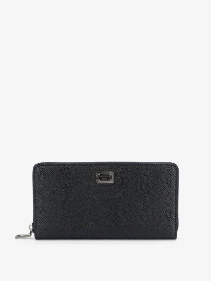Dolce & Gabbana Hammered Leather Wallet
