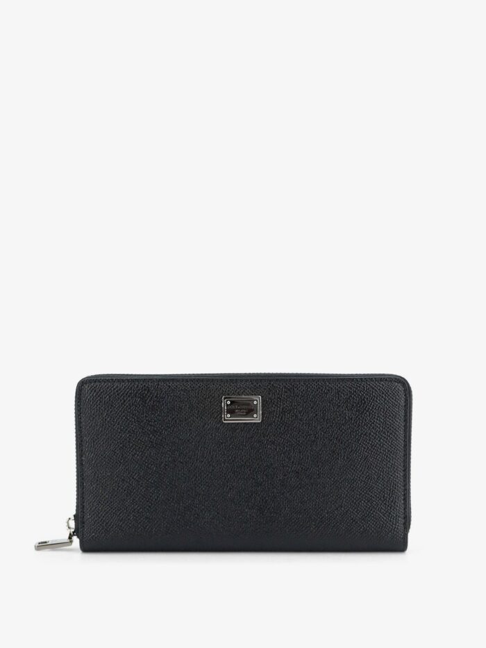 dolce & gabbana hammered leather wallet Dolce & Gabbana Hammered Leather Wallet