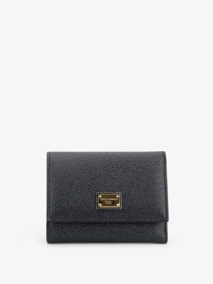Dolce & Gabbana Hammered Leather Wallet