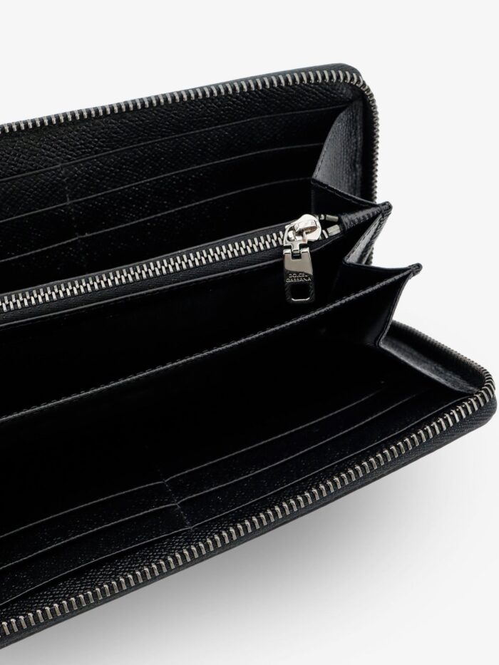 Dolce & Gabbana Hammered Leather Wallet