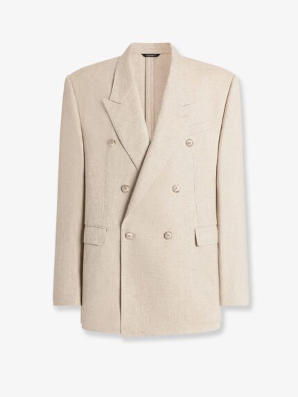 Dolce & Gabbana Hemp, Silk And Linen Blazer