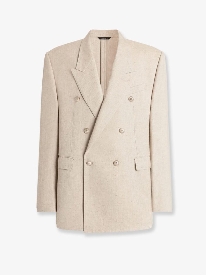 Dolce & Gabbana Hemp, Silk And Linen Blazer