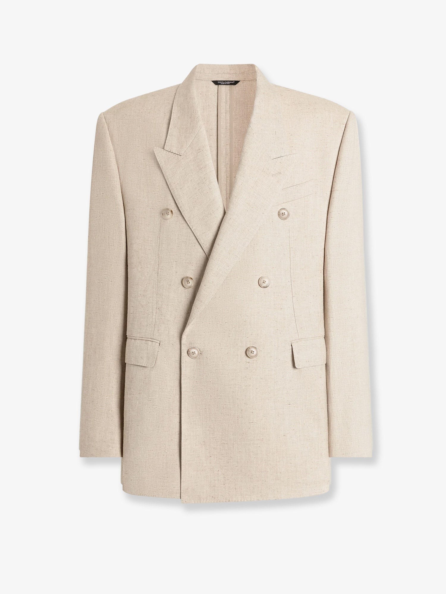 Dolce & Gabbana Hemp, Silk And Linen Blazer