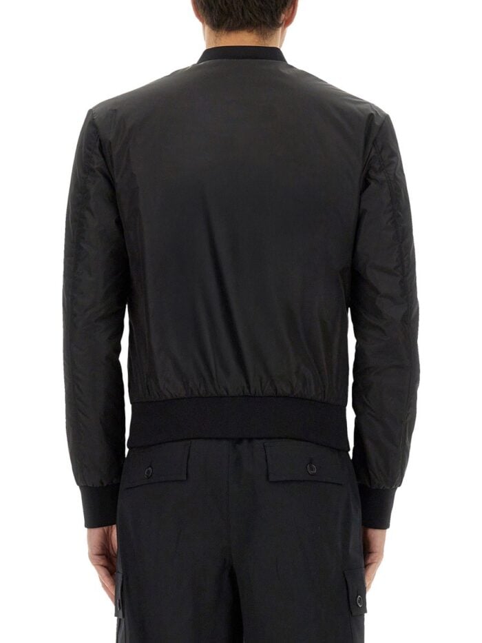 Dolce & Gabbana JACKET WITH LOGO PLAQUE