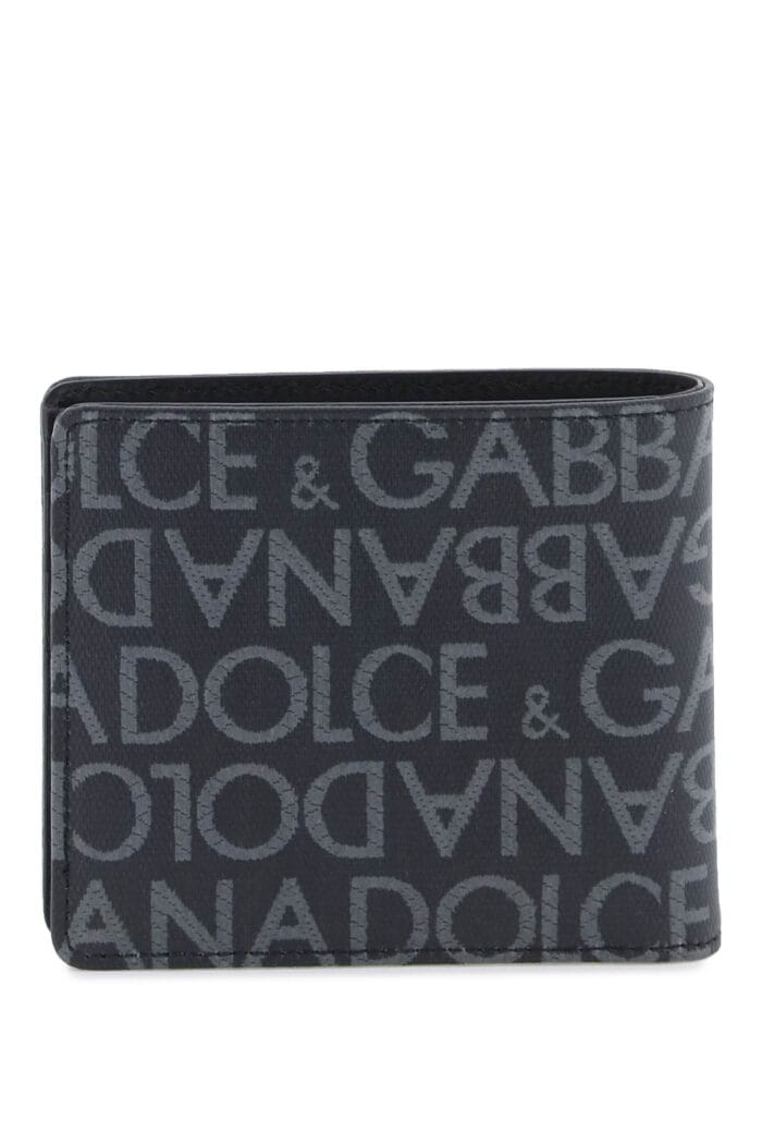 DOLCE & GABBANA Jacquard Logo Wallet