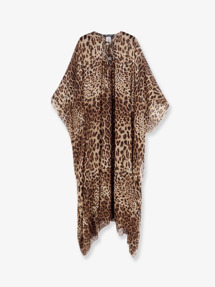 Dolce & Gabbana Kaftano Silk Dress