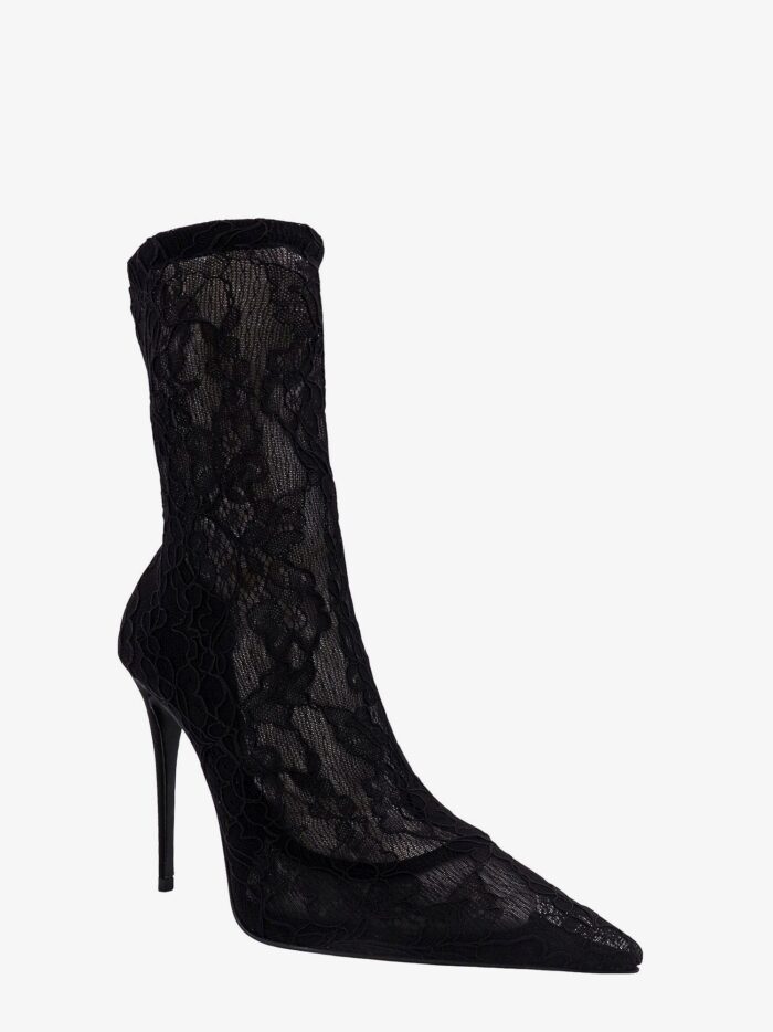 Dolce & Gabbana Lace Ankle Boots