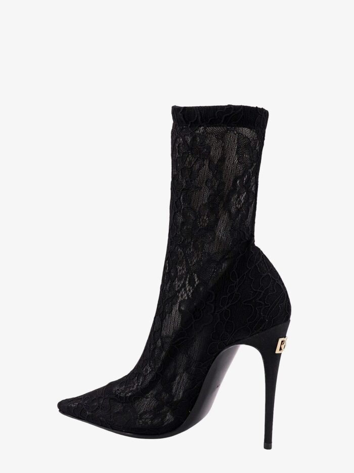 Dolce & Gabbana Lace Ankle Boots