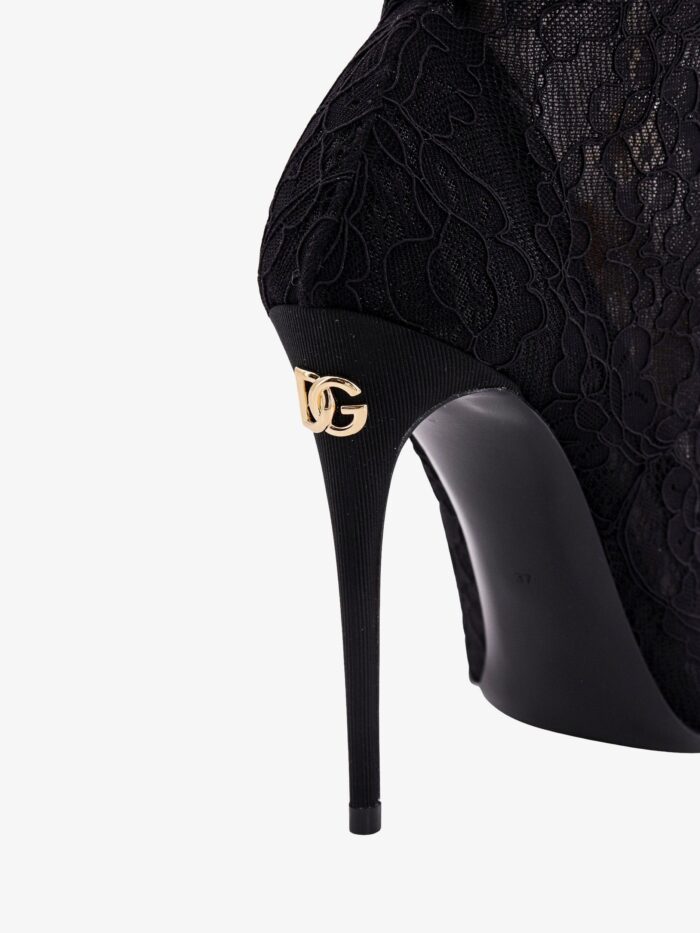 Dolce & Gabbana Lace Ankle Boots