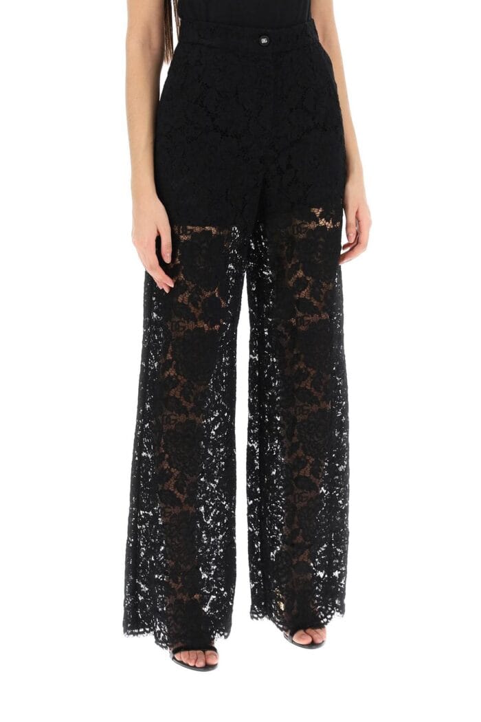 DOLCE & GABBANA Lace Pants
