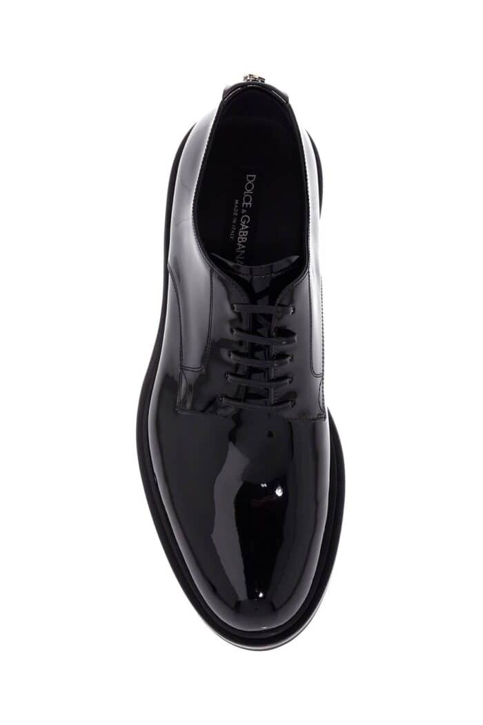 DOLCE & GABBANA Lace-up Patent Leather Derby