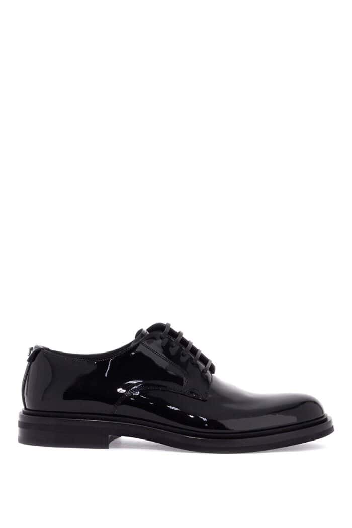 DOLCE & GABBANA Lace-up Patent Leather Derby