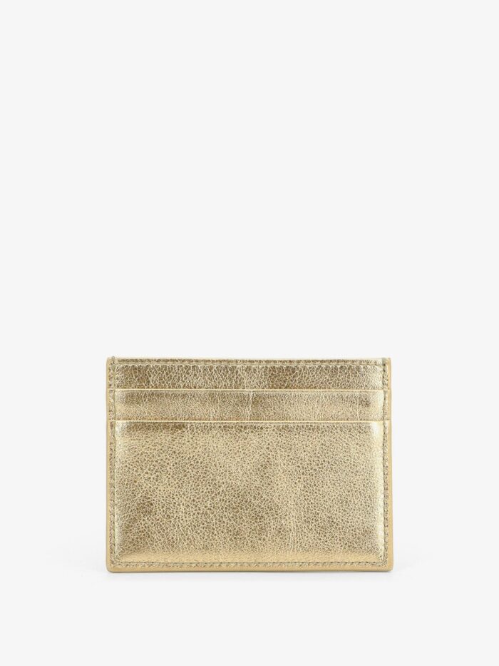 Dolce & Gabbana Laminated Leather Card Holder
