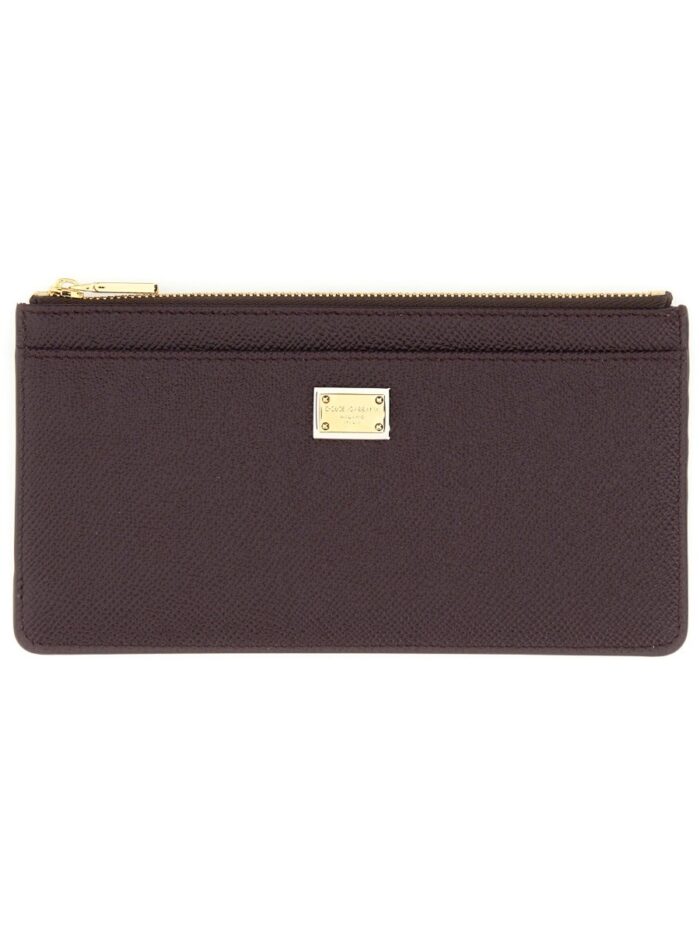 Dolce & Gabbana LARGE CARD HOLDER "NAMEPLATE"