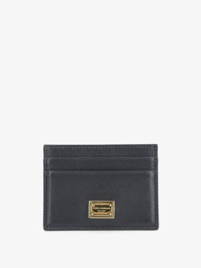 dolce & gabbana leather card holder Dolce & Gabbana Leather Card Holder