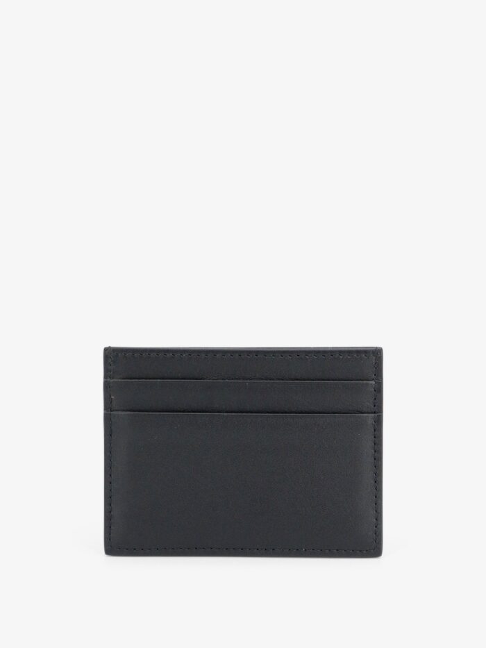 Dolce & Gabbana Leather Card Holder With Metal DG Logo