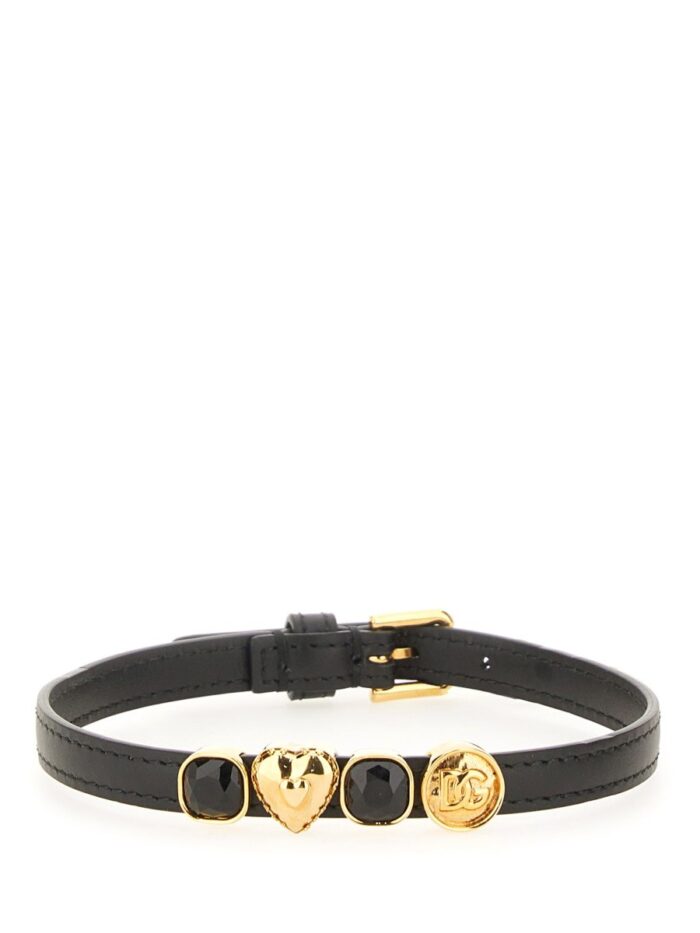 dolce & gabbana leather choker Dolce & Gabbana LEATHER CHOKER