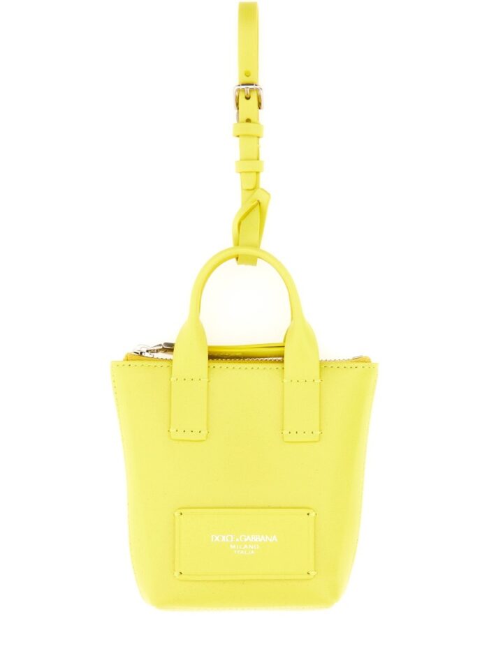 Dolce & Gabbana LEATHER "MINIBAG" CHARM
