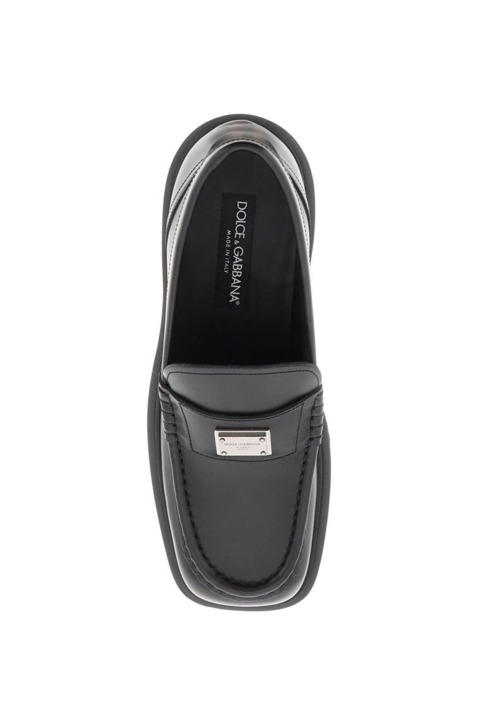 Dolce & Gabbana Leather Mocassins