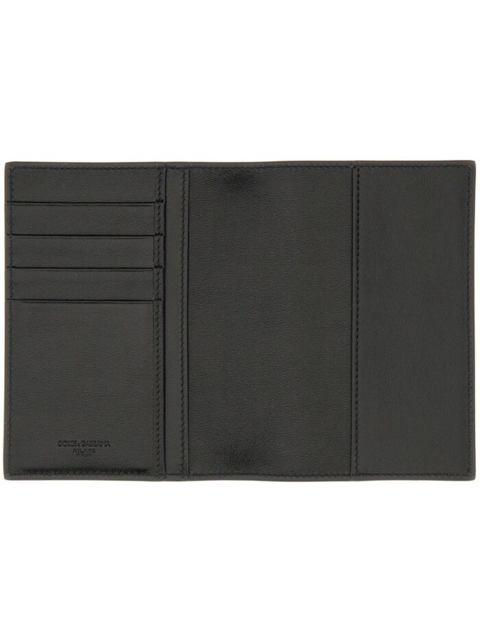 Dolce & Gabbana LEATHER PASSPORT HOLDER