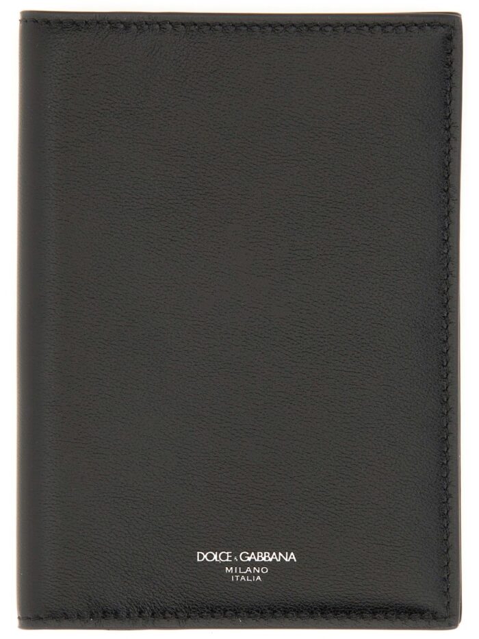 Dolce & Gabbana LEATHER PASSPORT HOLDER