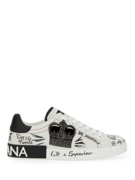 Dolce & Gabbana LEATHER "PORTFINO" SNEAKER