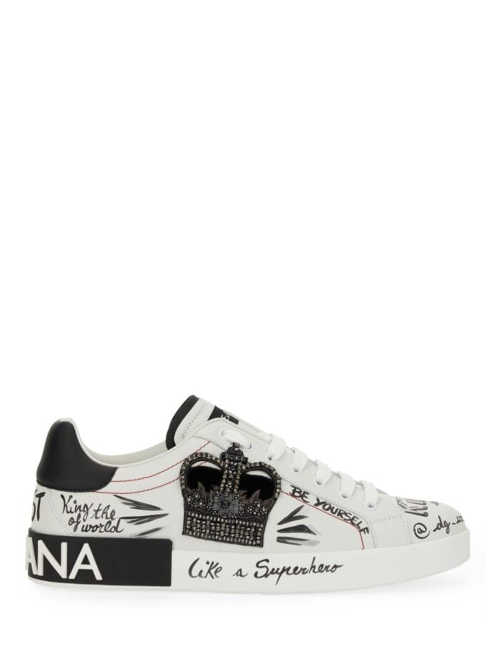 Dolce & Gabbana LEATHER "PORTFINO" SNEAKER