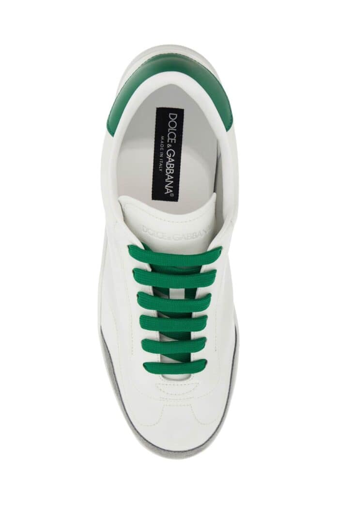 DOLCE & GABBANA Leather Saint Tropez Sneakers In