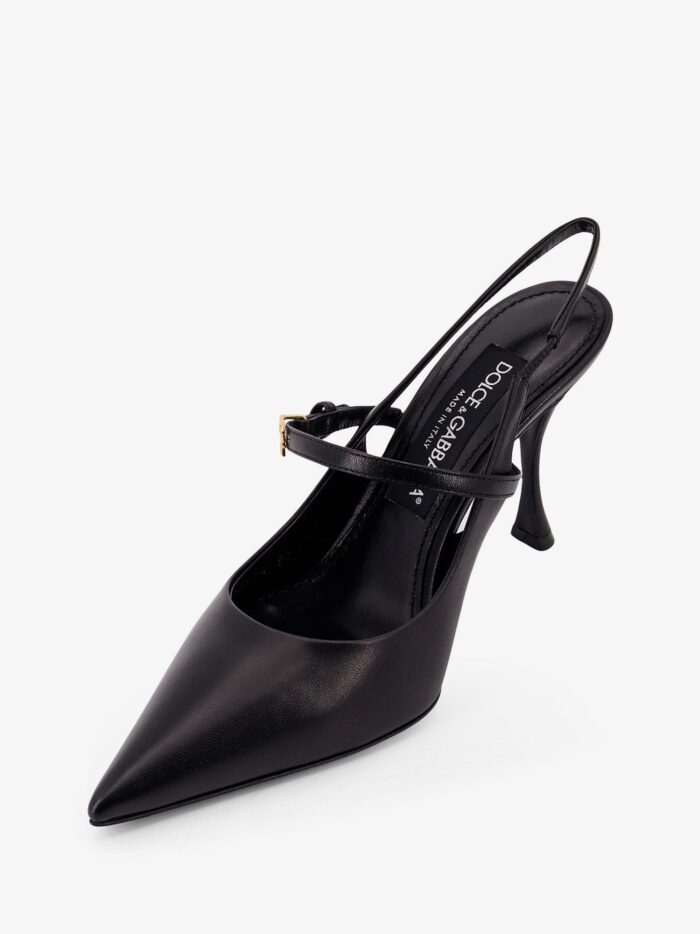 Dolce & Gabbana Leather Slingback Pumps