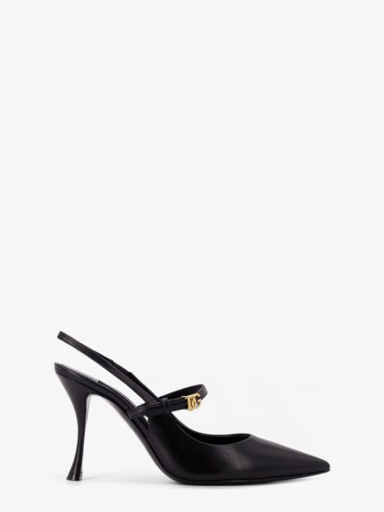 Dolce & Gabbana Leather Slingback Pumps