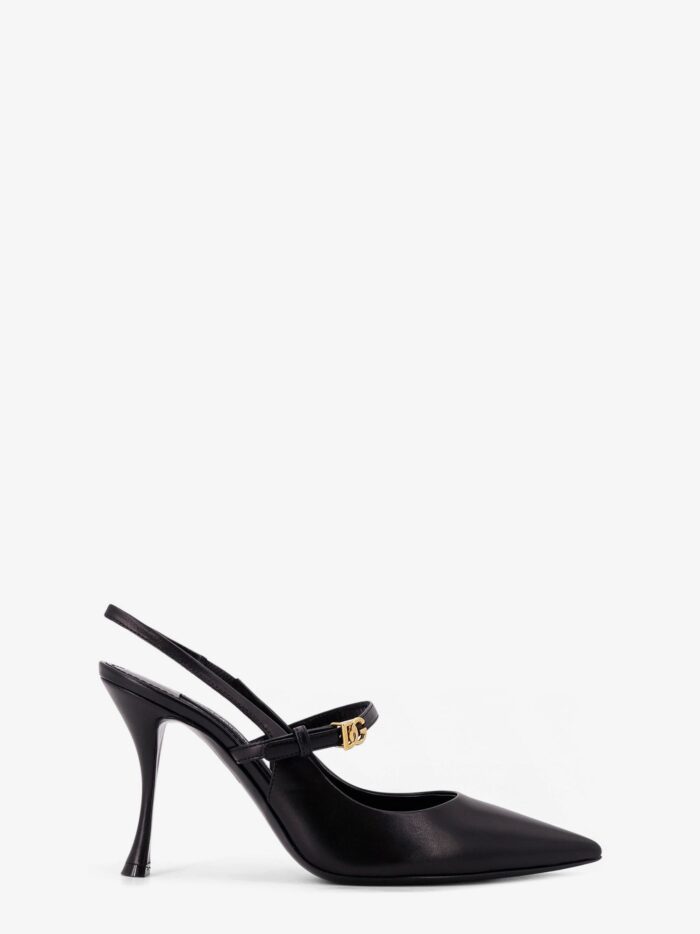 Dolce & Gabbana Leather Slingback Pumps