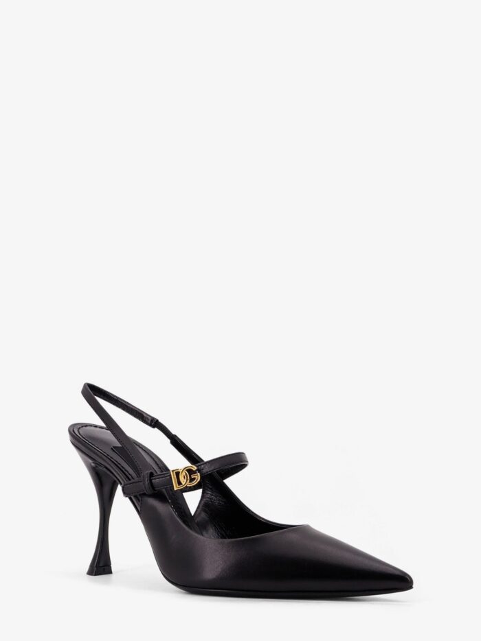 Dolce & Gabbana Leather Slingback Pumps