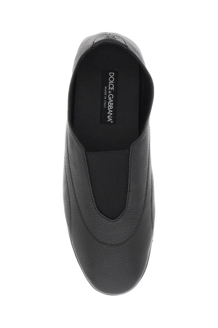 DOLCE & GABBANA Leather Slipper For