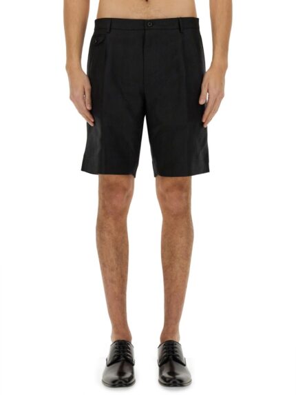 Dolce & Gabbana LINEN BERMUDA SHORTS