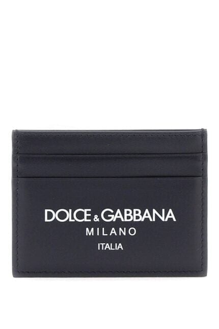 DOLCE & GABBANA Logo Leather Cardholder