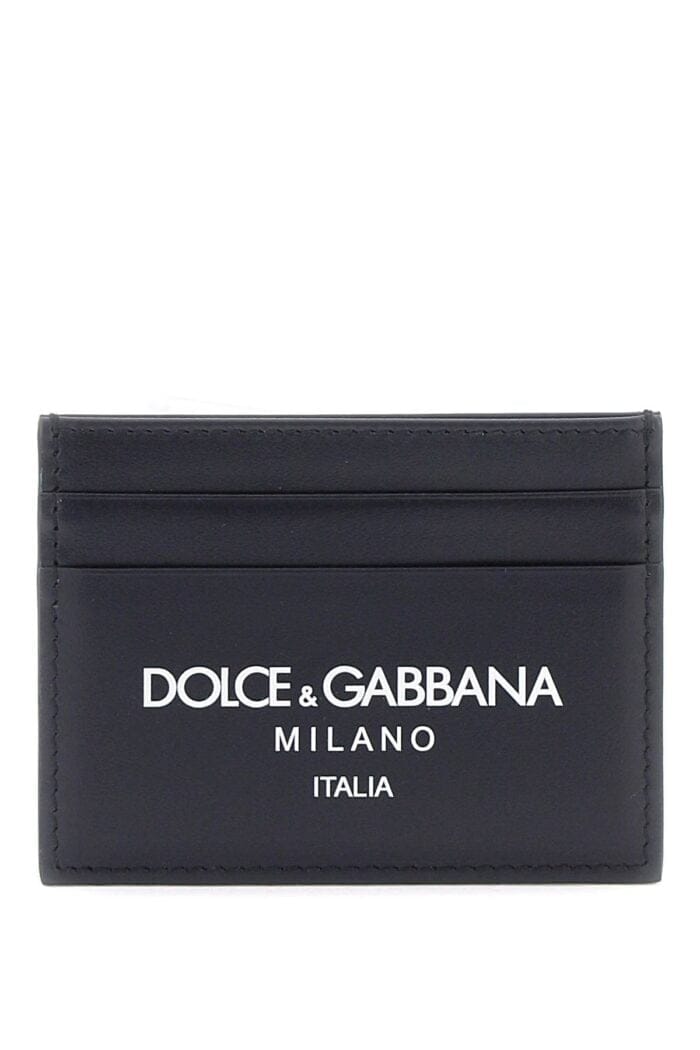 DOLCE & GABBANA Logo Leather Cardholder