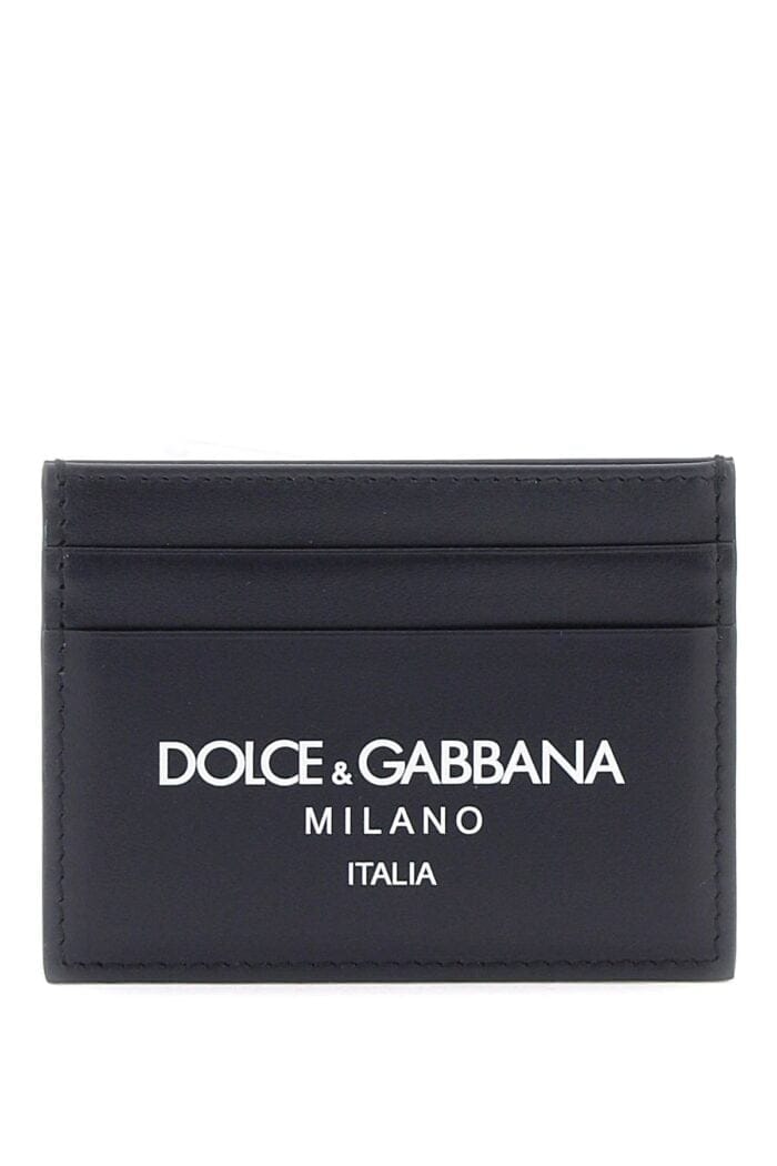 Dolce & Gabbana Logo Leather Cardholder