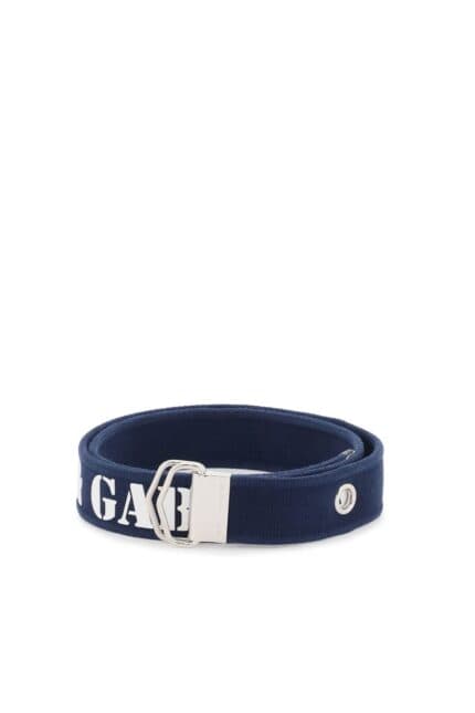 DOLCE & GABBANA 'logo Tape Belt In Ribbon