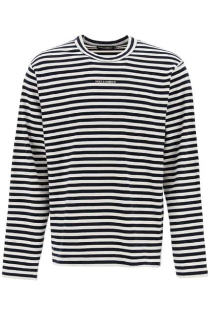 DOLCE & GABBANA Long-sleeved Striped T-shirt