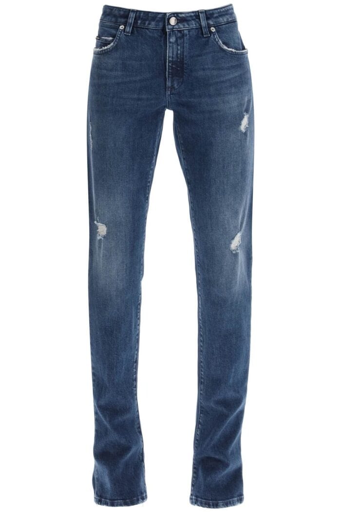 Dolce & Gabbana Low Rise Trumpet Jeans