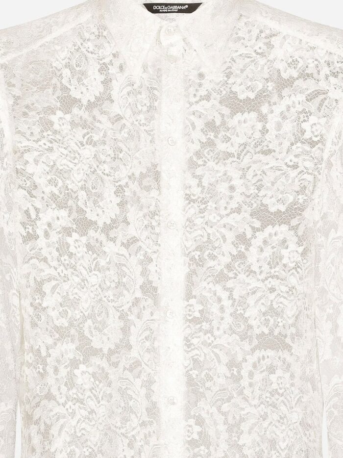 Dolce & Gabbana Martini Lace Shirt