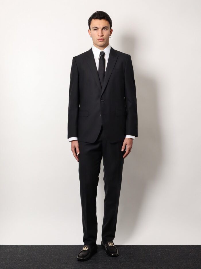 Dolce & Gabbana Martini Wool And Silk Suit