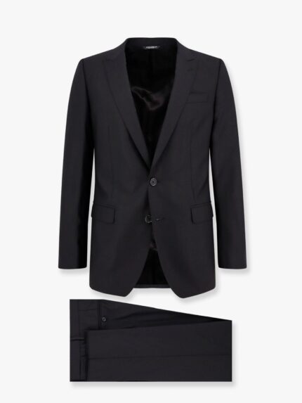 Dolce & Gabbana Martini Wool And Silk Suit